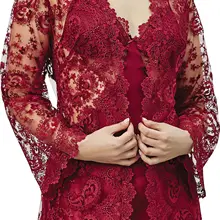 Jeremi 613 Gecelik Sabahlık Dantelli сатин 6'LI комплект Çeyiz Takım