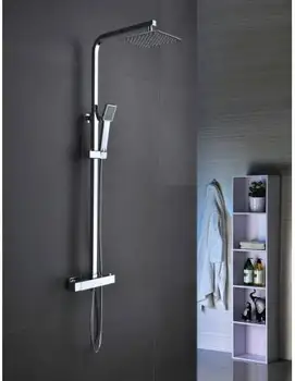 

SHOWER SET IMEX THERMOSTATIC VIGO SPRAYER STAINLESS STEEL 40