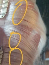 Extensiones de cabello humano con Clip sin costuras, pelo Real brasileño, blanco, Rubio, 7 Uds., Remy, máquina, Clip Invisible