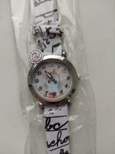 6 colores caballo de dibujos animados de los niños relojes correa de cuero de los niños, reloj de muñeca deportivo niños niñas reloj relojes