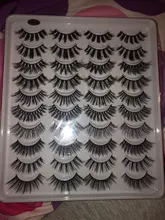 SEXYSHEEP-pestañas postizas 3D naturales, Kit de maquillaje, extensión de pestañas de visón, 8/20 pares, 15-20mm, venta al por mayor