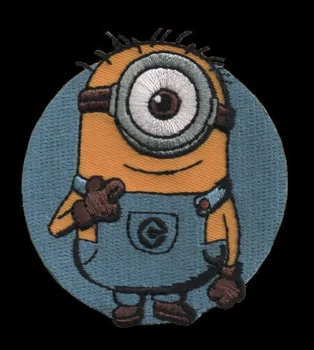 

MINION Iron patch toppa ricamata gestickter patch patch brode parche bordado Size: 6,60cm