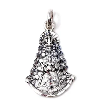 

Pendant 925 Sterling silver m Virgin Dew solid matte carved details brightness-RECORDING INCLUDED