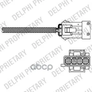 Кислородный Датчик Es20307-12b1 Delphi арт. ES20307-12B1