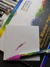 Gn-Rotuladores acrílicos de pintura acrílica, bolígrafos ideales para rotular tazas de porcelana, vidrio, roca, cerámica, lienzos de tela, o madera, 12 o 18 colores, de 0,7mm