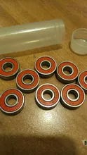 Shafts Wheels Bearing Ball-Roller Skateboard Scooter 608RS Precision Abec 9 Steel 4pcs