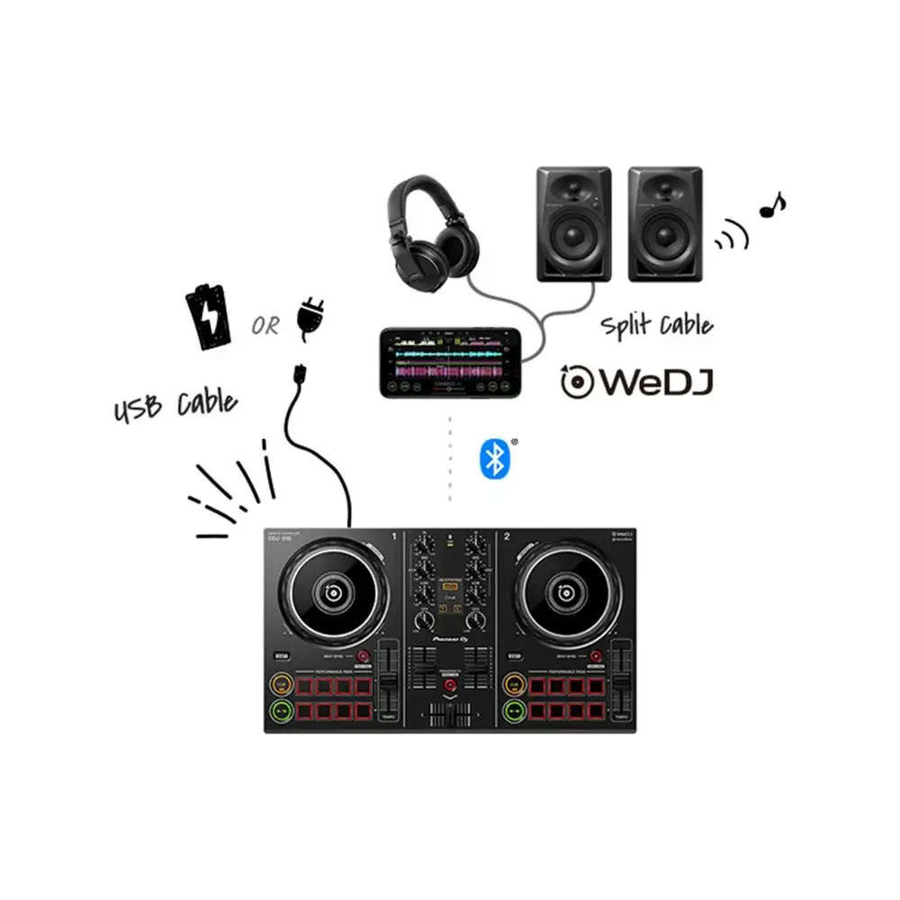 Pioneer Professional Dj Controller Audio Sound