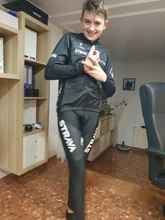 STRAVA-Conjunto de ropa de ciclismo Pro Team, camisa de manga corta para hombres, pantalones cortos para bicicleta, almohadilla de Gel 20D, transpirable, verano, 2021