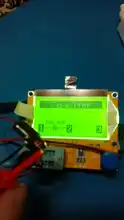 Medidor de transistores, probador para transistor, de alta calidad, listo para estrenar con capacidad de diodo y triodo e inducción SCR LCR-T4 ESR