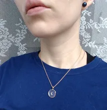 Collar con colgante de relámpago de luna y estrella para mujer, joyería de compromiso para fiesta, cadena, Gargantilla coreana, regalos