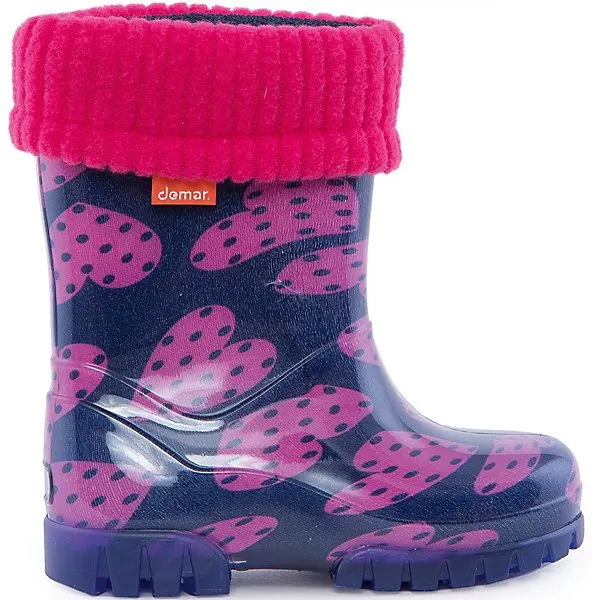 Резиновые сапоги со съемным носком Demar Twister Lux Print