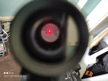 Mira telescópica para Rifle de caza táctica, visor óptico de 11mm y 20mm, punto rojo 1X40RD