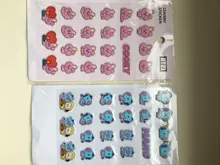 Kpop-pegatinas para niños de Corea, álbum de calendario diario, álbum de recortes, pegatinas 3D hinchadas, manual de decoración, suministros de papelería, regalos de ventilador