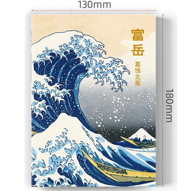 32Pcs/set Views of Mt. Fuji By Katsushika Hokusai Big Size (32K) Postcards Ukiyoe Postcards Wall Decor Gift Card