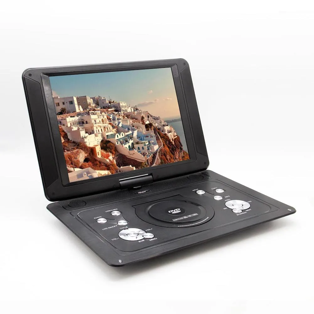 Портативный DVD плеер 15" Eplutus EP-1403T c цифровым тюнером DVB-T2