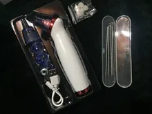 Limpiador eléctrico de acné y puntos negros, herramienta de limpieza al vacío para puntos negros y acné