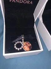ELESHE-abalorio de plata de ley 925 con foto personalizada, colgante de estrella cuelga, Pulsera Original, regalo de joyería