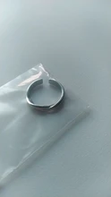 925 plata esterlina anillo abierto anillos para las mujeres INS nicho Irregular ola de arena superficie de fideos Original cumpleaños fiesta regalo