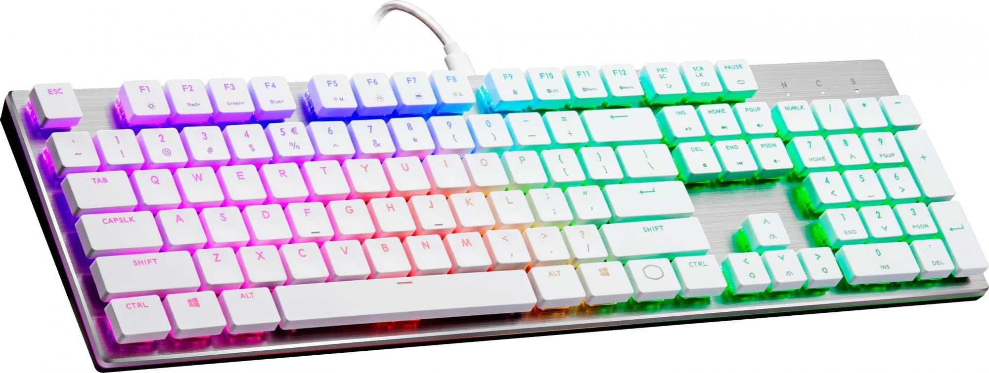 ゲーミングキーボードクーラーマスターロープロファイルsk 650 Sk 650 Sklr1 Ru Keyboards Aliexpress