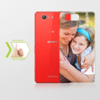 

Personalized Sony Xperia Z3 Compact Thin Transparent Silicone Phone Cover