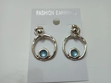Anslow-pendientes con forma redonda para mujer, joyería de moda, nuevo diseñador, abalorios de Color caramelo Retro, LOW0003AE regalo de boda, 2020