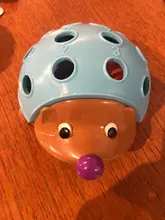 Entrenamiento enfocado en el Motor fino para niños, lucha de coordinación mano-ojo, juguete educativo para bebés erizo insertado