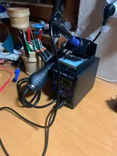 YIHUA-Estación de soldadura de aire caliente 8786D, bricolaje, Estación de Reparación Digital de teléfono, BGA SMD, herramienta de soldadura