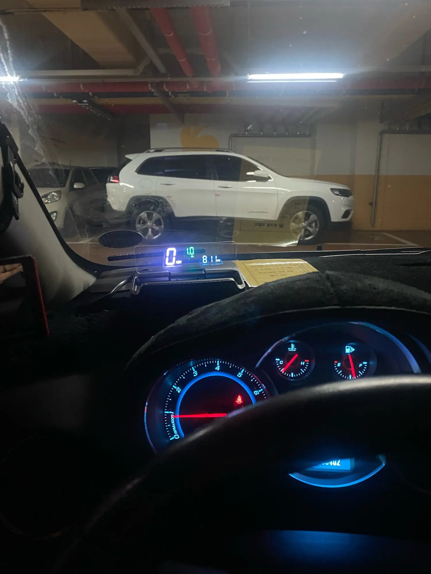 Отзыв о товаре Проектор EANOP M40PLUS, зеркало на лобовом стекле, дисплей OBD2, Winshield, измеритель скорости вращения, скорость проектора, расход масла, приложение дл... от пользователя 종***변