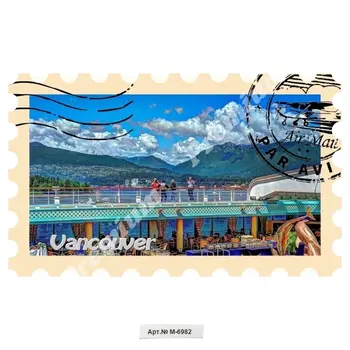 

Vancouver Canada souvenir magnet