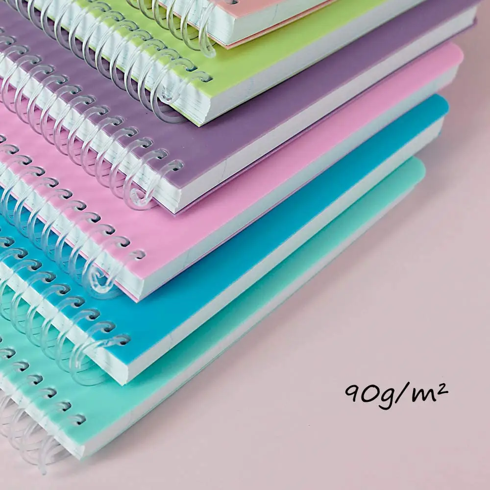 Quixote Paper World Pack 6 Notebook spirals, with grid, 4x4mm, plastic cap, 80 Leaves, 90 gram, A5 & A4 school Use Quixote Paper World Pack 6 Notebook spirals, with grid, 4x4mm, plastic cap, 80 Leaves, 90 gram, A5 & A4 school Use