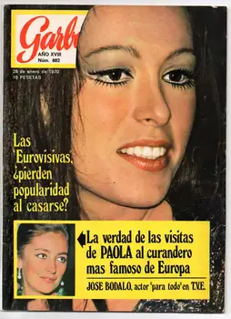 

Magazine Garbo N ° 882 - 28-01-1970 - Marisa Mell, José Bódalo, Omar Shariff, Nino Ferrer, massiel