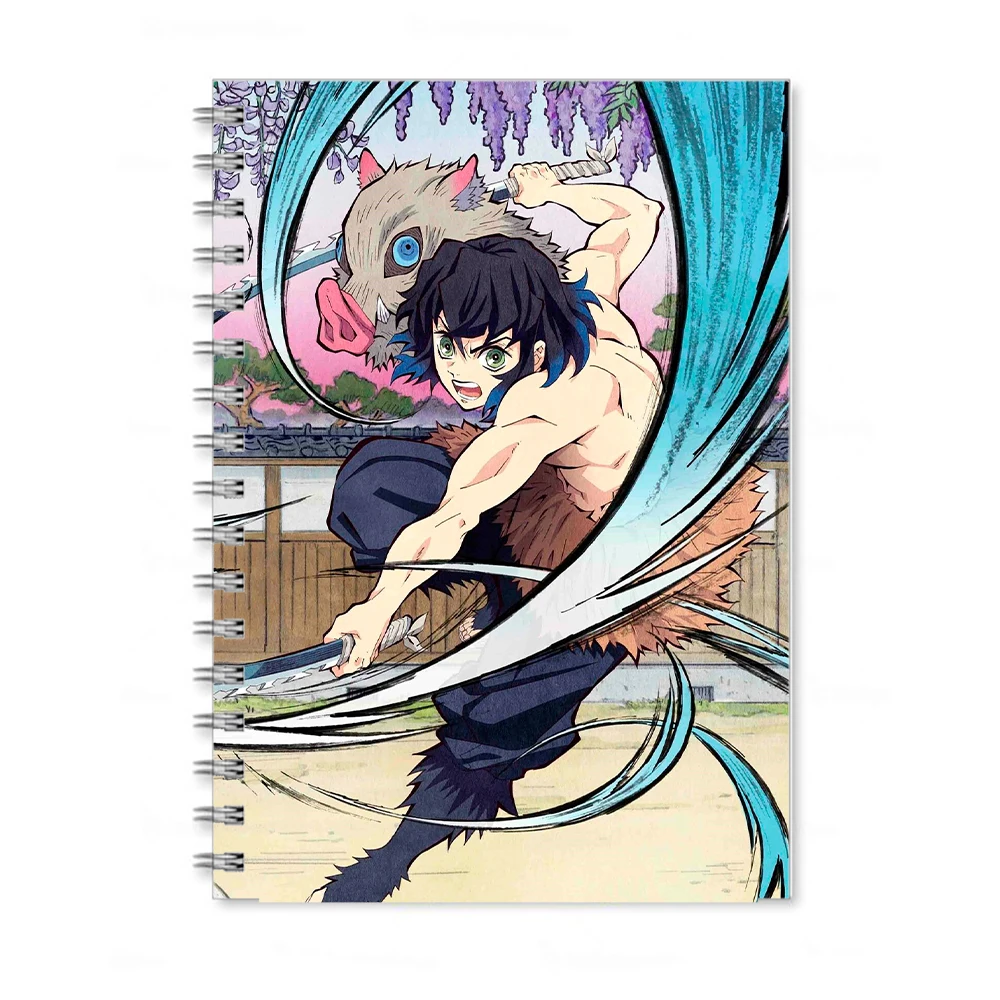 Anime demon slayer-caderno para desenho, 25 folhas de papelaria para  estudantes, a4 160g - AliExpress