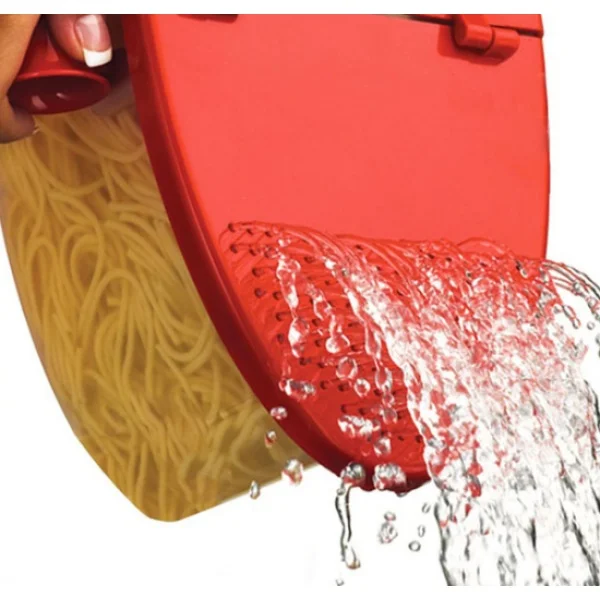Контейнер для приготовления блюд в микроволновой печи Pasta Boat(Красный