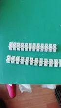 Electrical Connector Block-Terminal Strip Barrier Plastic 12-Positions Dual-Row