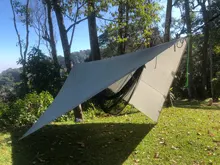 Sunshade Tent Awning Tarp Light-Weight Silicone-Coated Nylon Ultra-Light Aricxi 15d Portable