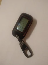 Cuero coche caso clave de Starline E63 E90 E91 E61 E95 E66 2-coche alarma LCD controlador remoto llavero transmisor llaves cubierta