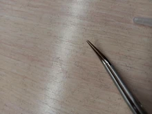 Pinzas electrónicas industriales antiestáticas ESD, Punta rectas y curvadas, pinzas de acero inoxidable de precisión, herramienta manual de reparación para teléfono SMD