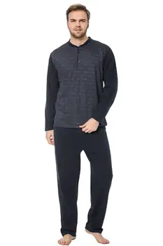 

Happiness ist. Male Colar Button Men 'S Pajamas set GL00010