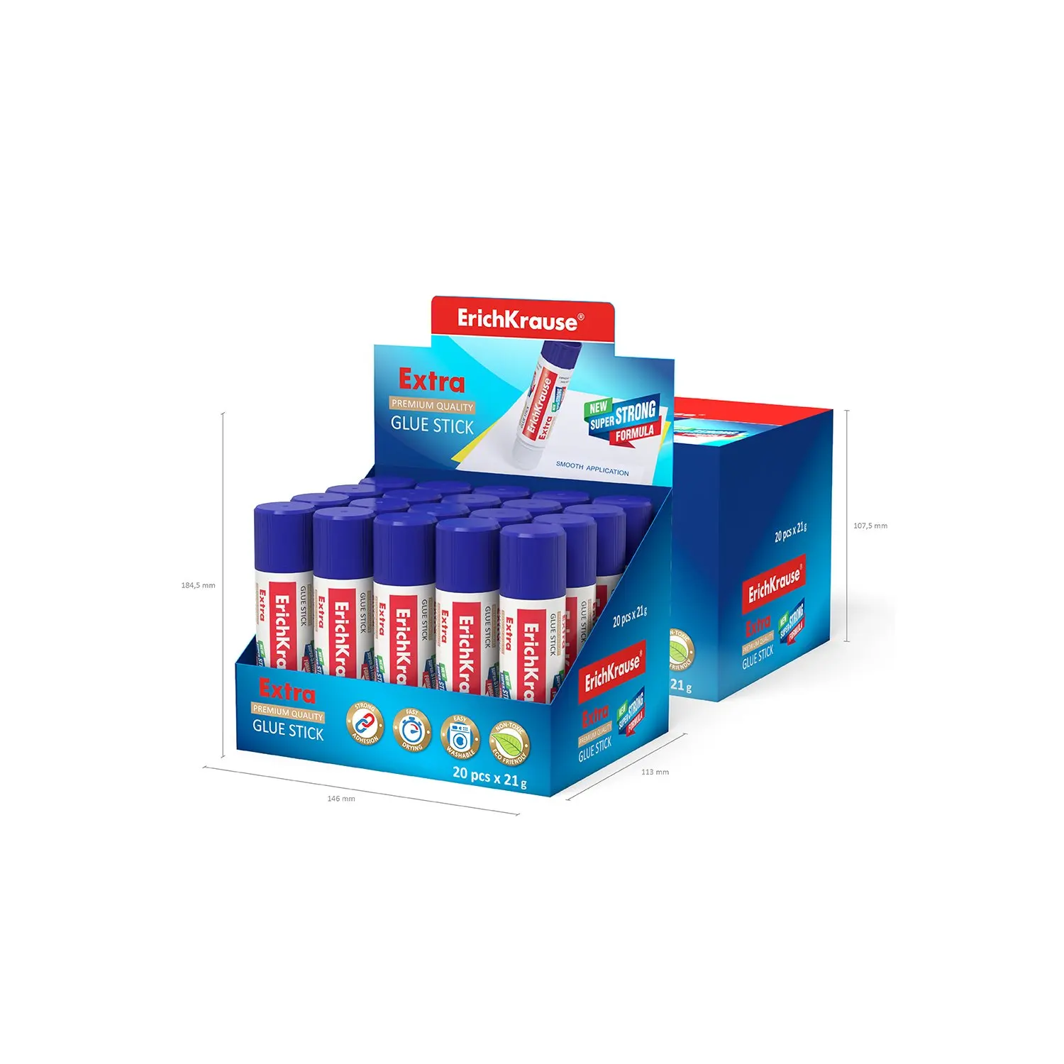 Клей-карандаш Erich Krause 21 г