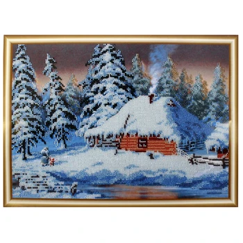 

БН-3126 Set for embroidery with beads Hobby & Pro's Winter's, 35*25 cm