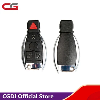 

Smart Key Shell 4 Buttons with LOGO for Benz Work with CGDI for MB BE Key