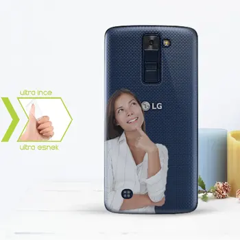 

Personalized LG K8 Thin Transparent Silicone Phone Cover