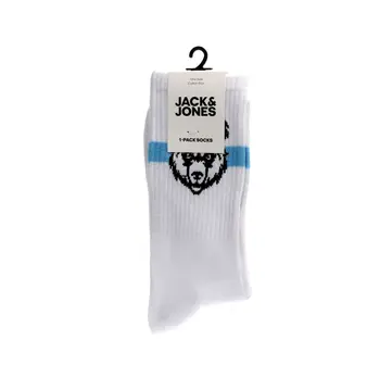 

Socks Men JACK & JONES 12146961 TENNIS SOCK WHITE-BEAR
