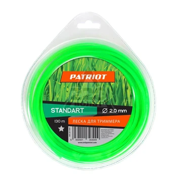 

Fishing line for trimmers PATRIOT 200-130-3 Standard 2.0mm L 130 m