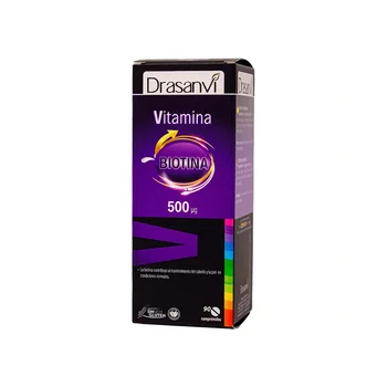 

Vitamin H with biotin 500mcg - 90 tablets [Drasanvi]