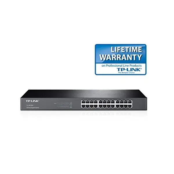 Шкаф переключатель TP-LINK TL-SG1024 48P гигабит 1 U 1" металл
