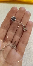 Gargantilla Invisible de línea de pescado, Collar de cristal, colgantes de cuello de circonita, cadena de clavícula para mujer, Collar femenino