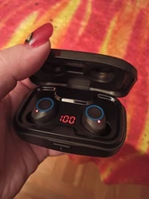 Auriculares TWS con Bluetooth 5,0, cascos inalámbricos con cargador de 3500mAh, estéreo 9D, deportivos, resistentes al agua, con micrófono
