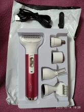 Depiladora 5 en 1 para mujer, afeitadora femenina para depilación, depiladora facial, Bikini, depilatorio P40