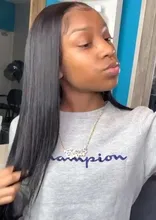 Recto pelucas de cabello humano pelo virginal brasileño 30 pulgadas peluca con malla Frontal Bob corto Frontal de encaje pelucas de cabello humano para peluca para mujer afroamericana